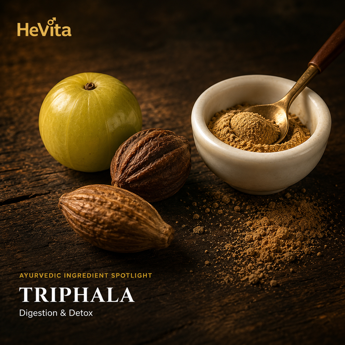 Triphala — The Ayurvedic Formula for Digestion & Detox
