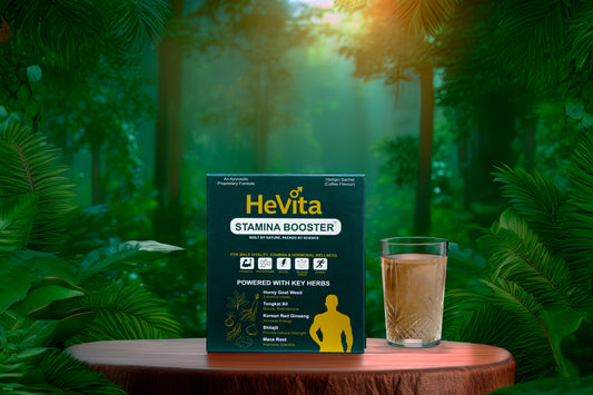 HeVita Stamina Booster – AYUSH Approved (Coffee Flavour)